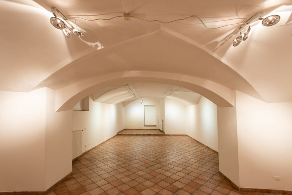 Spazio Cenacchi foto dell'interrato della location per eventi a Bologna