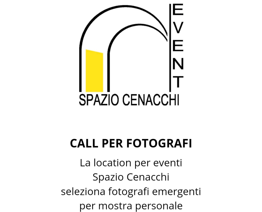 Logo con portico e rettangolo giallo